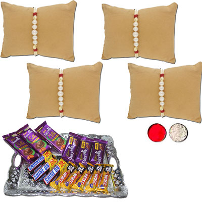 "Family Rakhis - code FR09 - Click here to View more details about this Product